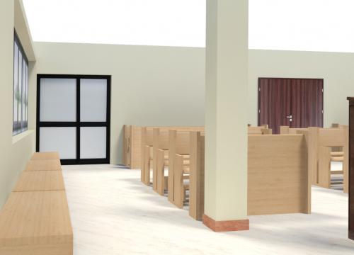 Projekt -&nbsp;Kaplica w&nbsp;Domu Księży Emerytów w&nbsp;Andrychowie